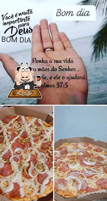 Consiga pizza no Donas do Sabor