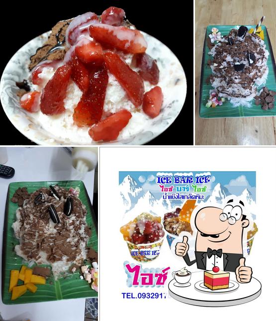 Ice Bar Ice ไอซ์มินิมาร์ท provides a range of desserts