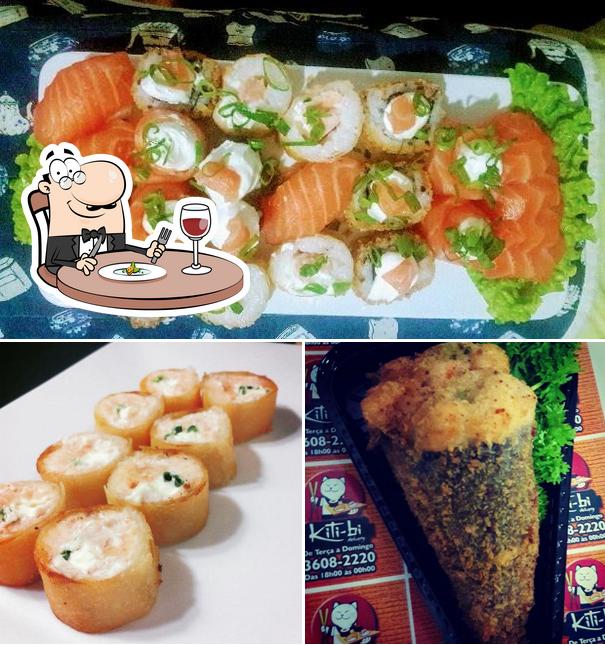 Platos en Kiti bi Sushi Delivery