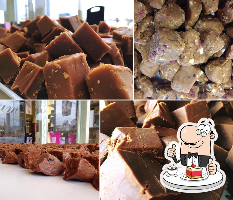 Roly's Fudge Pantry provides a variety of desserts