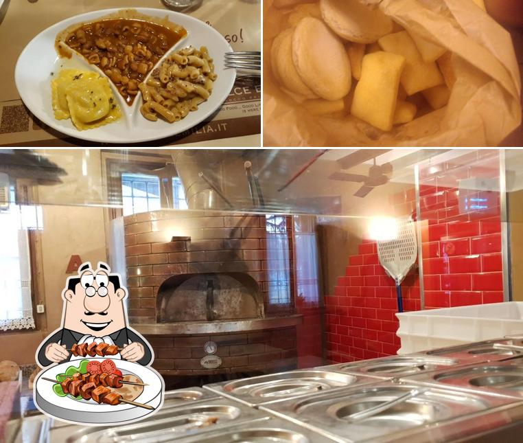 Cibo al Trattoria Dolce Emilia