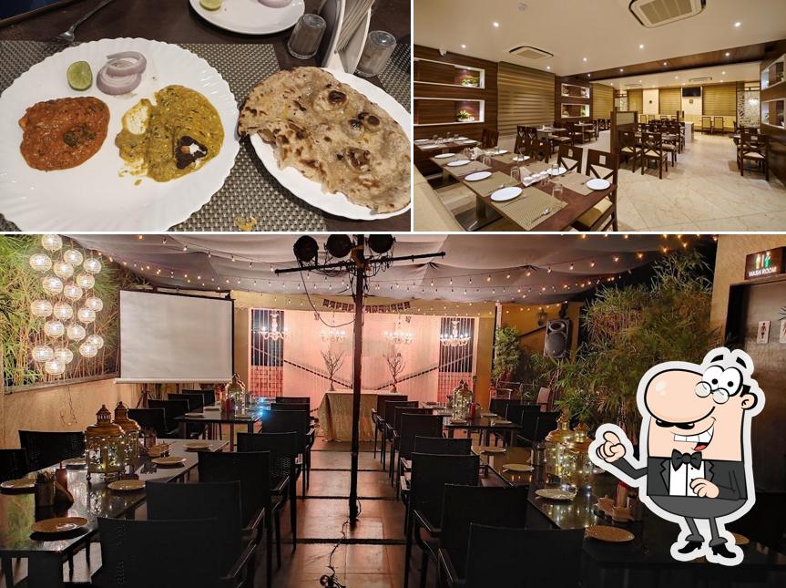 The photo of Hotel Shlok’s interior and food