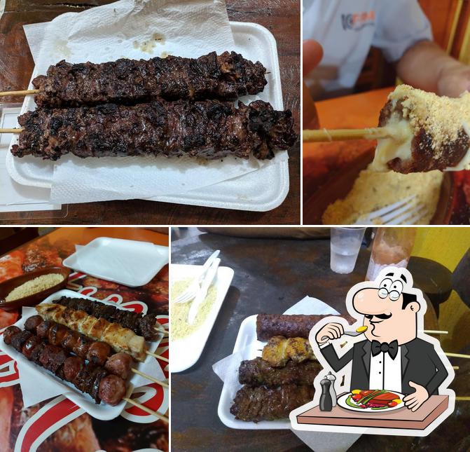 Comida em Espetinho Do Ceará