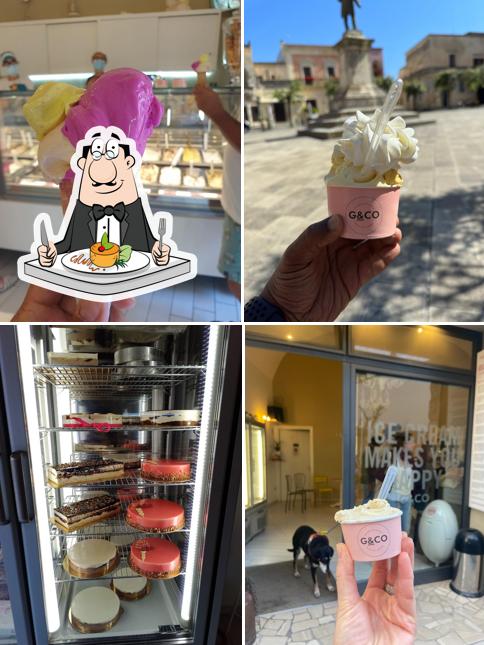 Platti al Gelateria G. & Co. Tricase