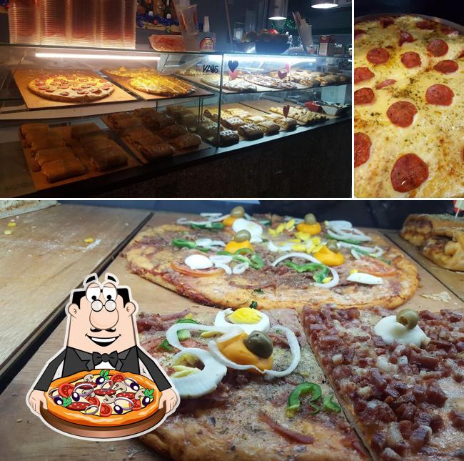 Consiga pizza no Kaos Bakery & Italian Pizza