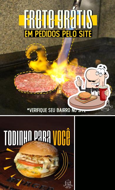 Hambúrguer em Na Brasa Burguer Itajaí