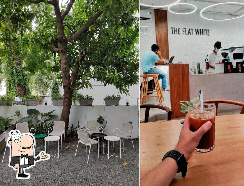 Check out how The Flat White Coffee House looks inside