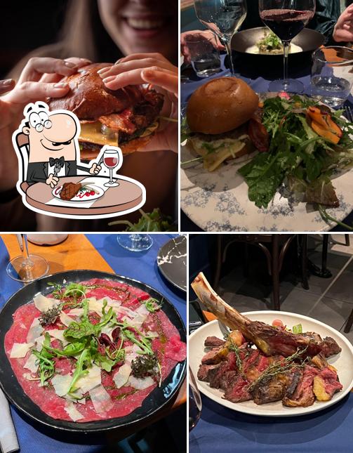 Prenditi i un pasto a base di carne a Chez Piaf