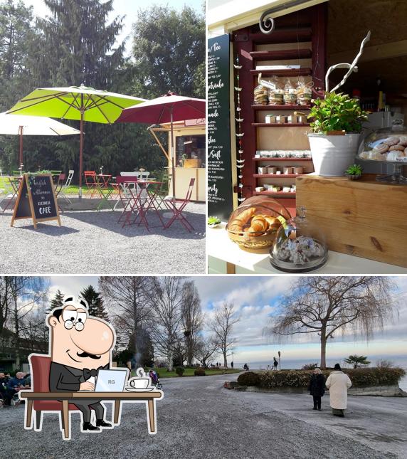 La interni e esterno del ristorante