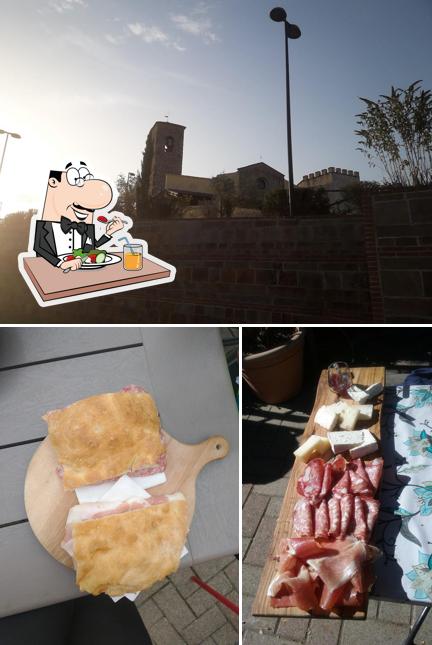 La foto della cibo e esterno di Circolo casa Del Combattente