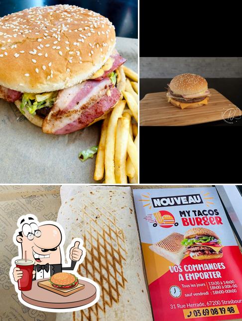 Essayez un hamburger à Mytacosburger