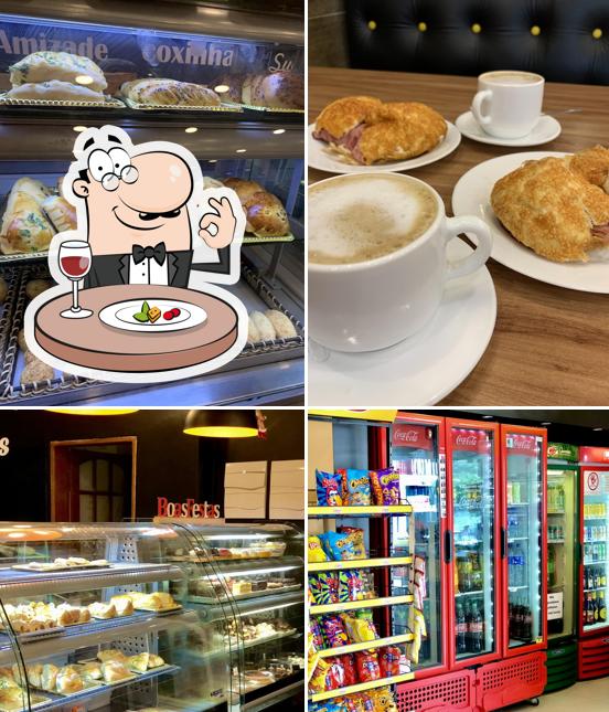 Comida em Padaria Líder