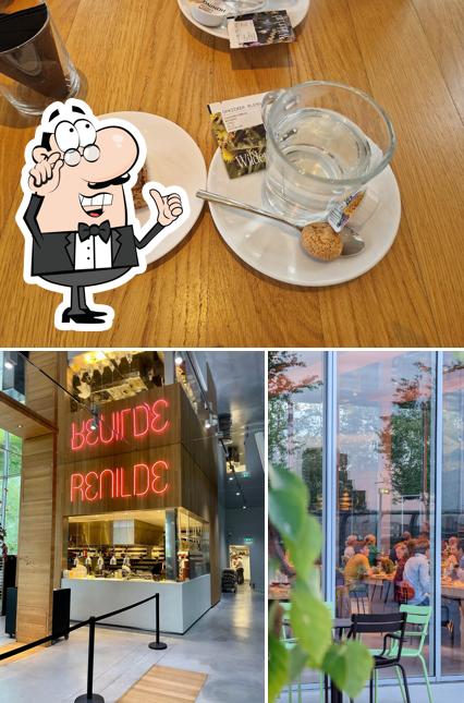 Die Inneneinrichtung von Restaurant Renilde