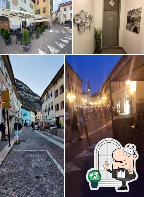 Goditi la vista dagli esterni di Café Liston Da Fede