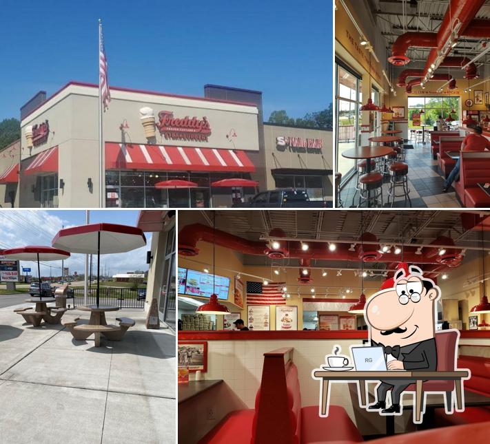 Freddy's Frozen Custard & Steakburgers in Knoxville Restaurant menu