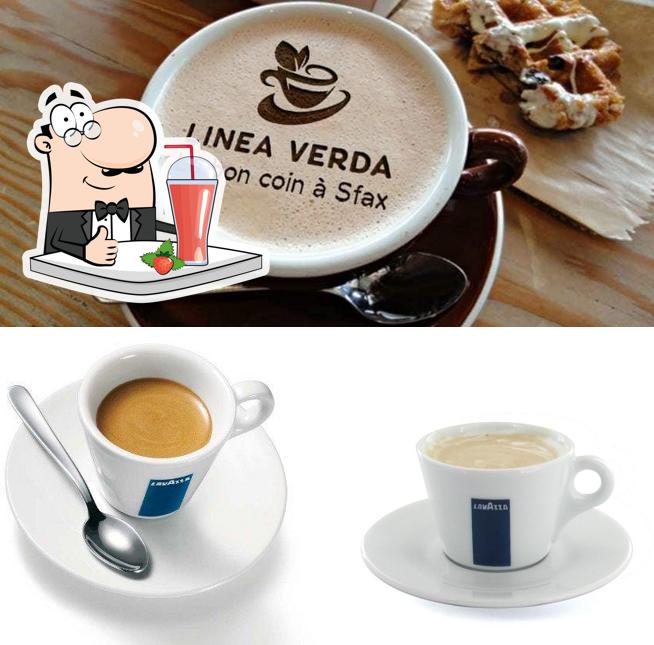Linea Verda offers a selection of beverages