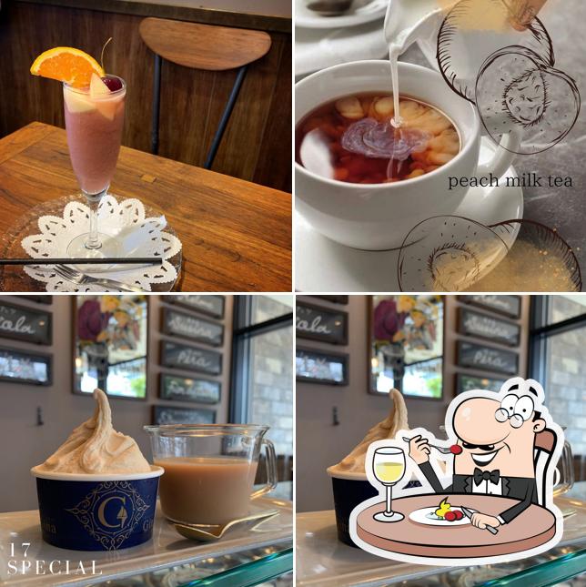 Platti al Gelateria Gelart