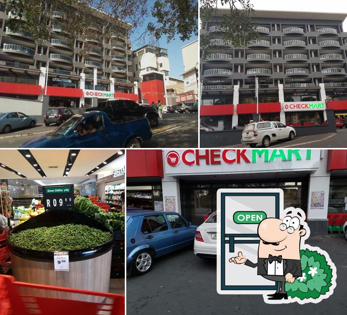 La parte exterior de CheckMart Crescent