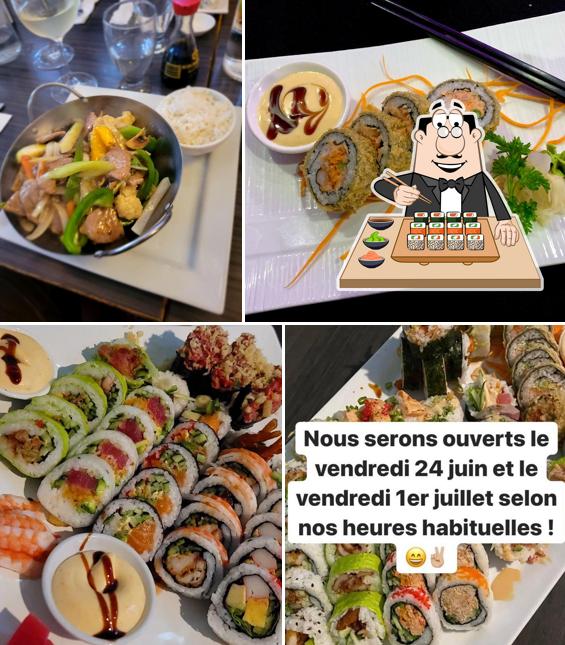 Essayez différentes options de sushi