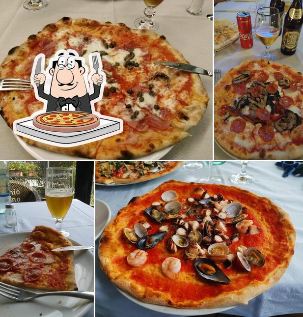 Kostet eine Pizza bei Ristorante Vecchio Mulino
