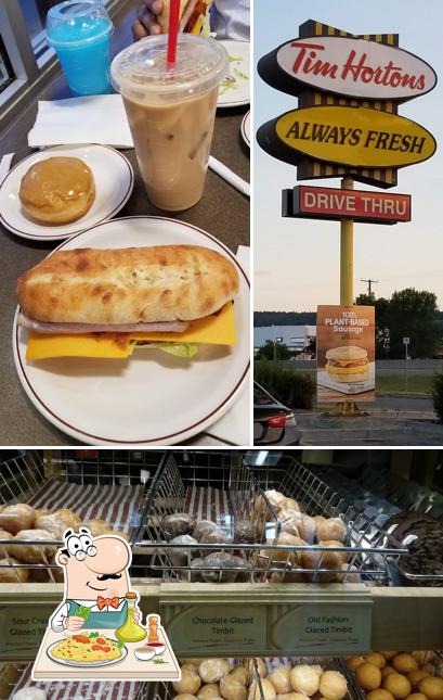 Nourriture à Tim Hortons