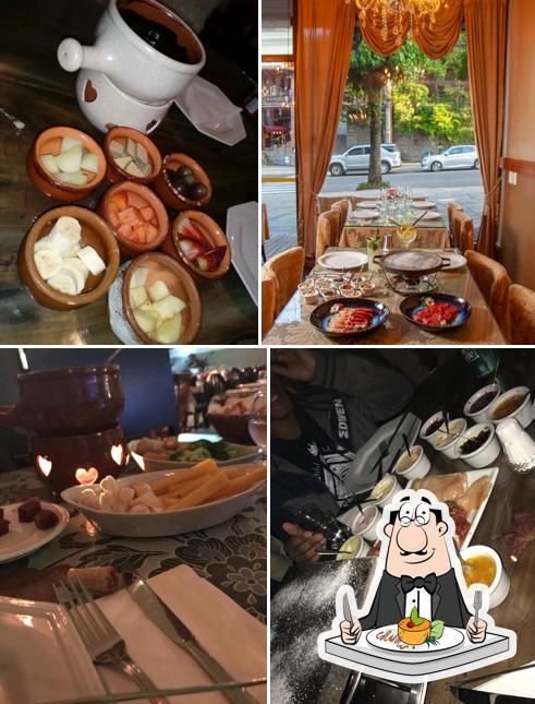 Platos en Royal Fondue Gramado