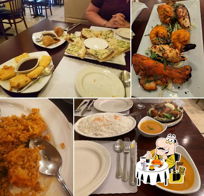 Meals at India Garden Restaurant
