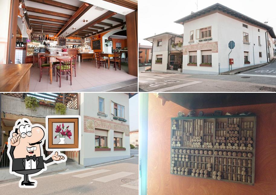 La foto della interni e esterno di Osteria Ai Turians