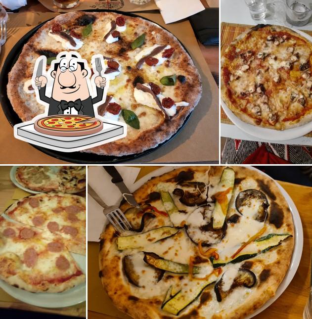 Scegli tra le molte varianti di pizza