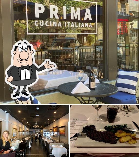 Las fotos de interior y vino en Prima Cucina Italiana
