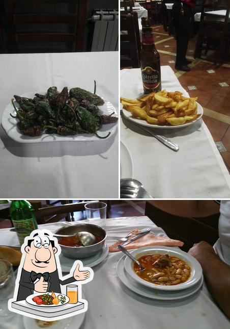 Comida en Restaurante Compostela