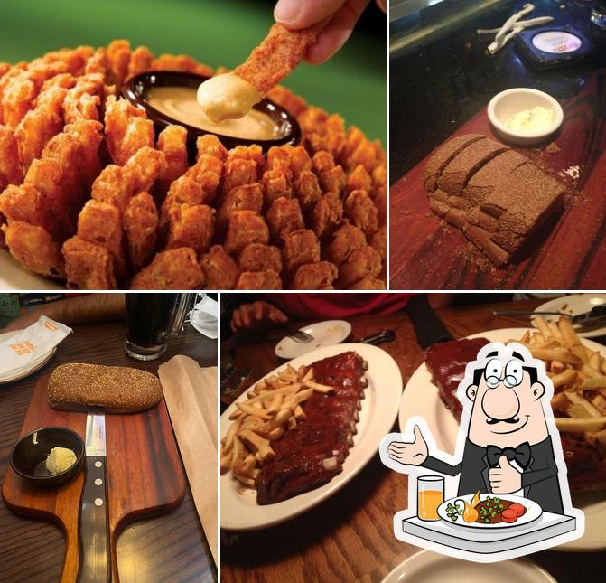 Platos en Restaurante Outback Steakhouse