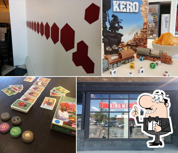 Voir cette image de King Me Boardgamery and Cafe