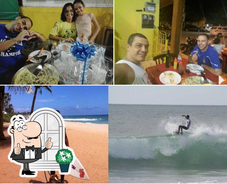 A Papa Pizza se destaca pelo exterior e mesa de jantar