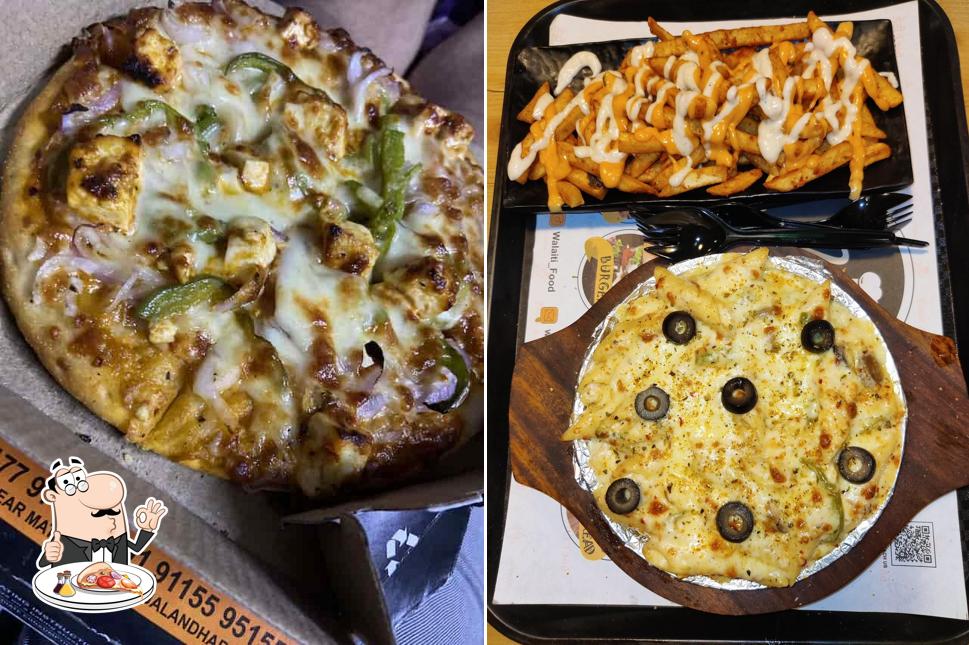 Try out different types of pizza
