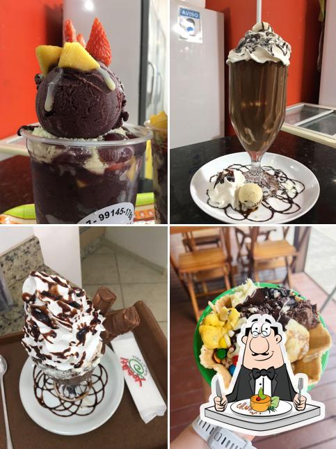 Comida em Xocolatl Sorveteria (bombas)