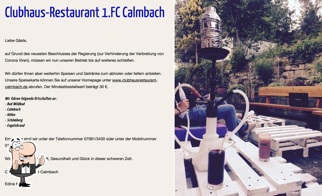 See the image of Clubhaus-Restaurant 1.Fc Calmbach