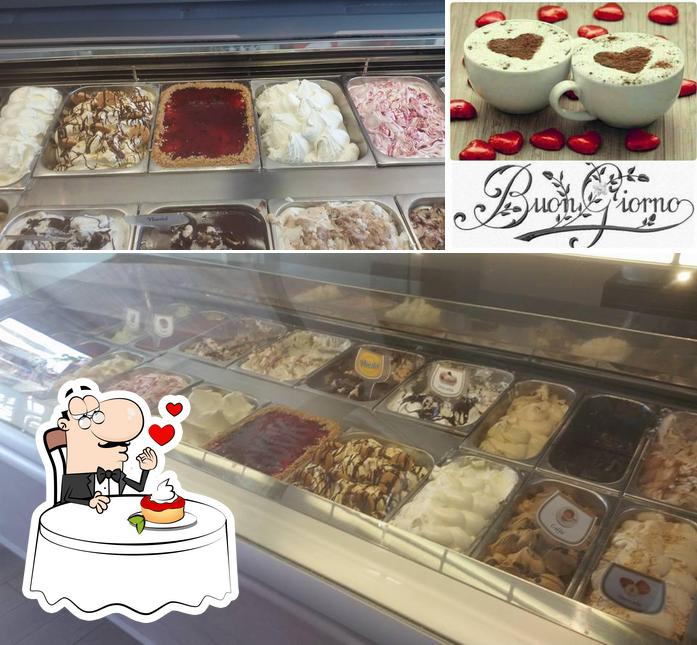 Gelateria Bar Perla Nera propone un'ampia gamma di dolci