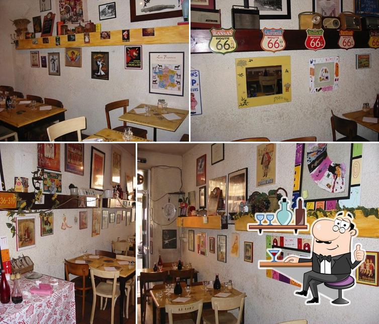 L'intérieur de Restaurant Au Chaperon Rouge Bordeaux