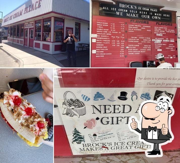 Brock's Ice Cream in Yuba City Restaurant menu and reviews