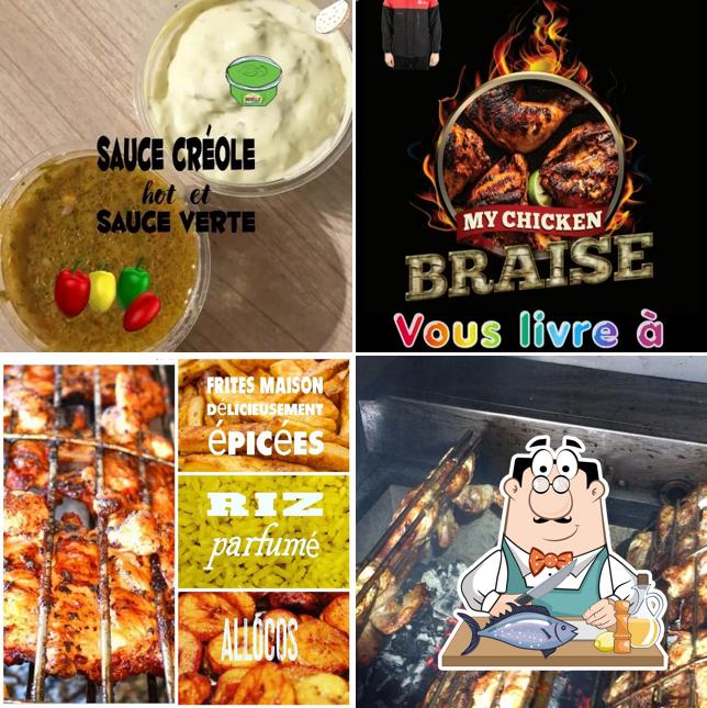 My chicken braisé
