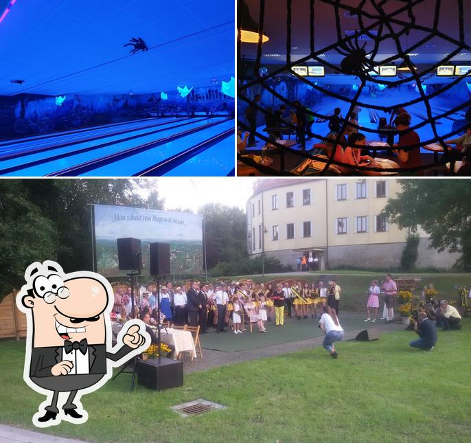 La parte exterior de Schlosspark-Bowling