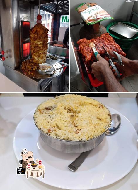 Food at Bharat Hotel