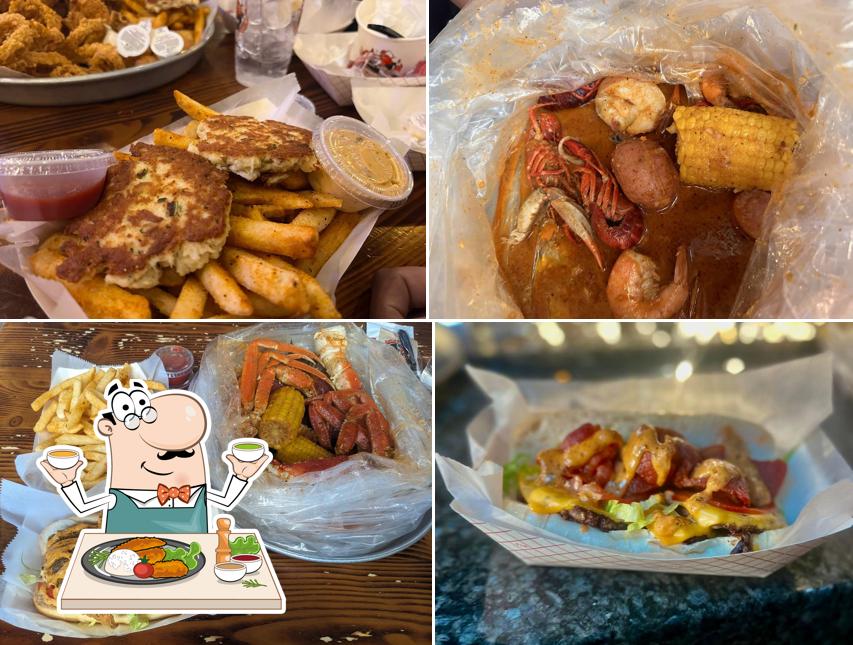 Boil Bay Cajun Seafood and Bar in Virginia Beach Restaurant menu and