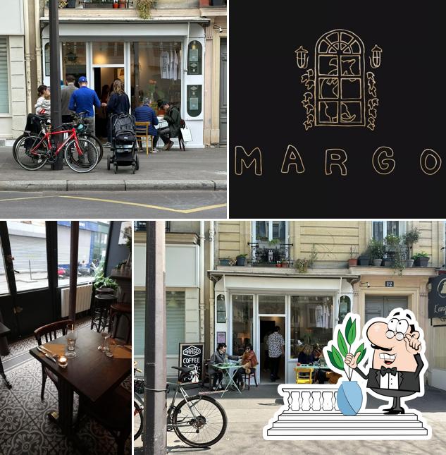 Jetez un coup d’œil à quoi ressemble Café Margo à l'extérieur