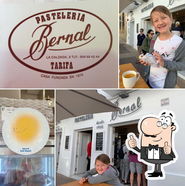 See this picture of Pastelería Bernal