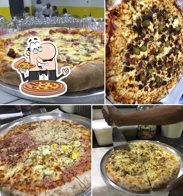 Consiga pizza no Águia pizzaria