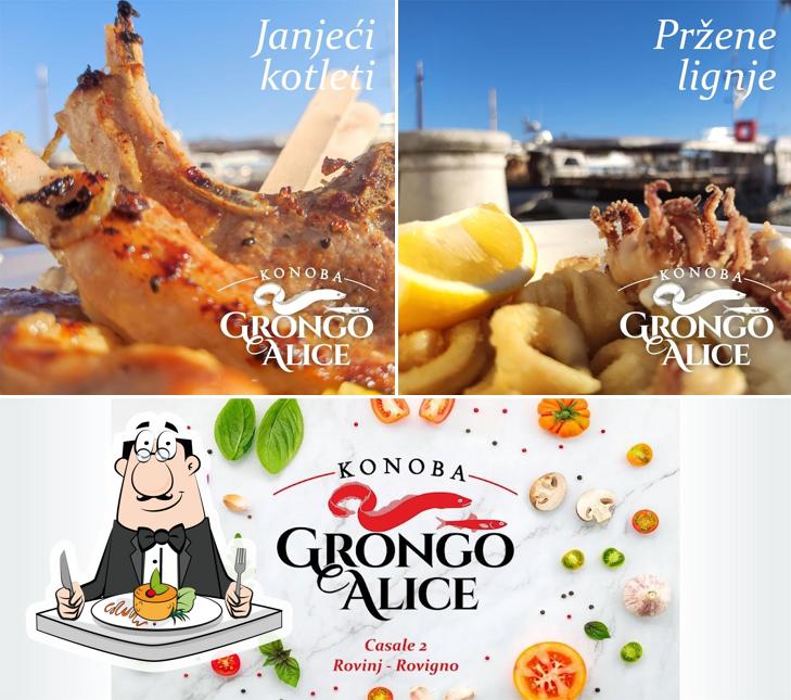Cibo al Grongo e Alice