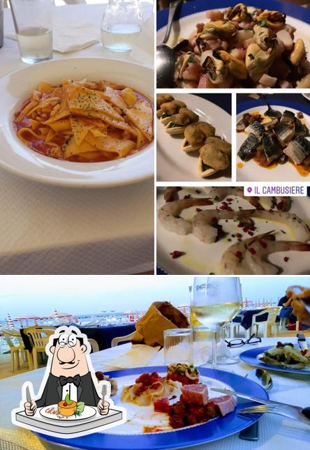 Cibo al Stabilimento Balneare Bar Ristorante Il Cambusiere