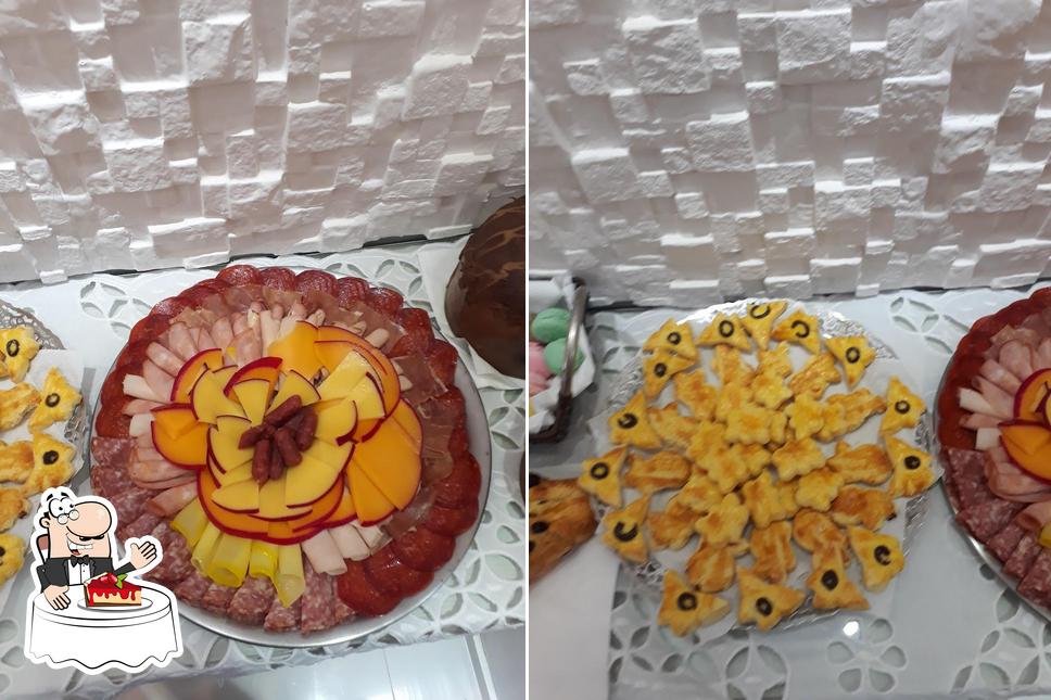 Restaurante Dona Régis provê uma gama de sobremesas